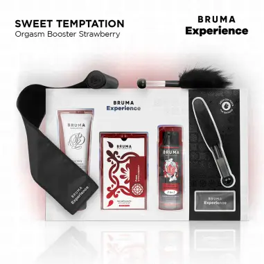 Kit Tentación Dulce Fresa con Potenciador de Orgasmos