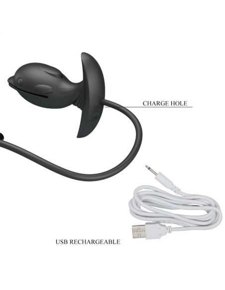 PRETTY LOVE - PLUG ANAL DELFIN INFLABLE & RECARGABLE PRETTY LOVE BOTTOM