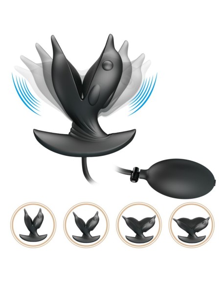 PRETTY LOVE - PLUG ANAL DELFIN INFLABLE & RECARGABLE PRETTY LOVE BOTTOM