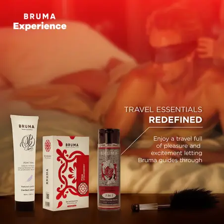 Kit Tentación Dulce Fresa con Potenciador de Orgasmos