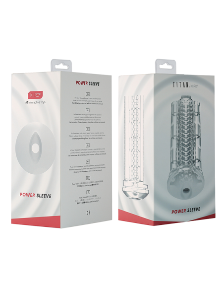 KIIROO - TITAN FUNDA MASTURBADOR POWER + RENDIMIENTO KIIROO