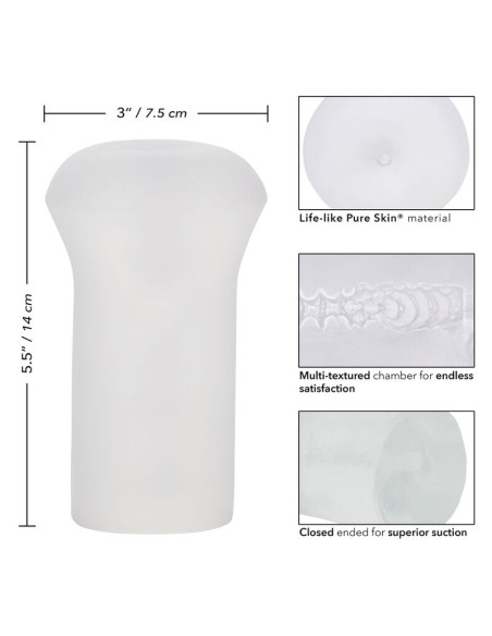 CALEXOTICS - MASTURBADOR BOUNDLESS STROKER TRANSPARENTE CALEXOTICS