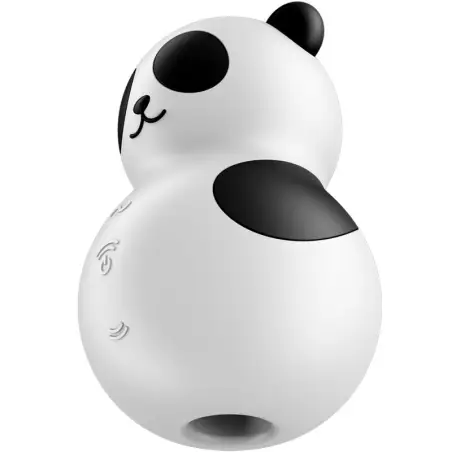 Pocket Panda Estimulador & Vibrador Blanco y Negro