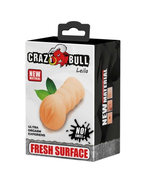 CRAZY BULL - LEILA MASTURBADOR VAGINA 13.5 CM CRAZY BULL