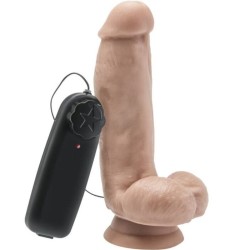GET REAL - DILDO 12 CM CON TESTÍCULOS VIBRADOR NATURAL GET REAL