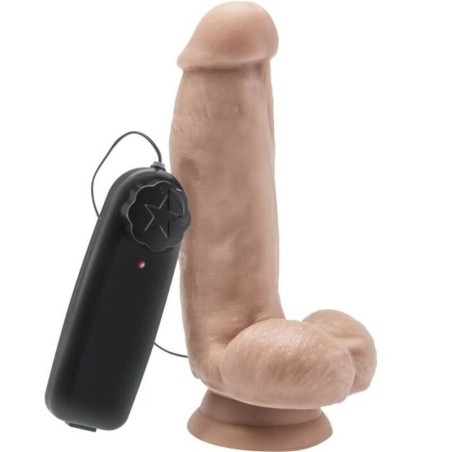GET REAL - DILDO 12 CM CON TESTÍCULOS VIBRADOR NATURAL GET REAL