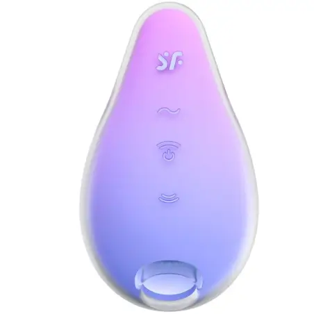 Mermaid Vibes Estimulador & Vibrador Violeta y Rosa