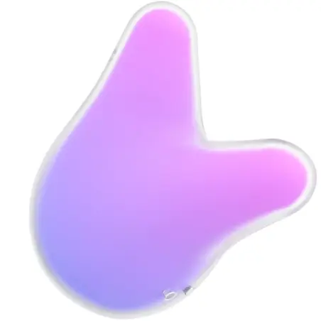 Mermaid Vibes Estimulador & Vibrador Violeta y Rosa