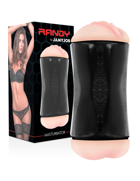 JAMYJOB - RANDY MASTURBADOR DOBLE ENTRADA - VAGINA Y ANO JAMYJOB