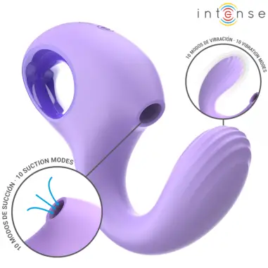 Baxter Vibrador & Estimulador Violeta | Intense