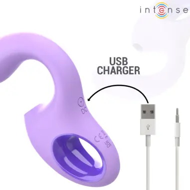 Baxter Vibrador & Estimulador Violeta | Intense