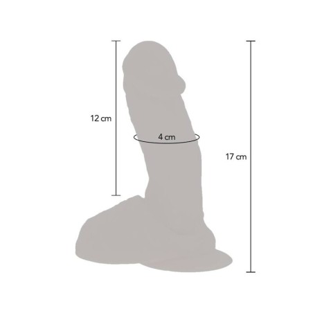 GET REAL - DILDO VIBRADOR SILICONA NATURAL GET REAL