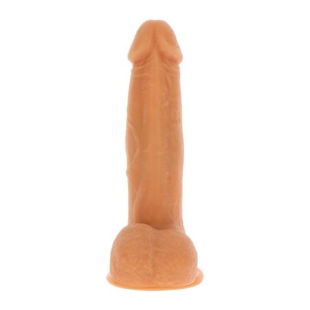 GET REAL - DILDO VIBRADOR CON BOLAS GIRATORIAS NATURAL GET REAL