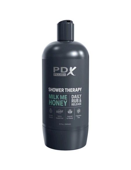PDX PLUS - MASTURBADOR STROKER DISEÑO DISCRETO DE BOTE CHAMPU MILK ME HONEY PDX PLUS+