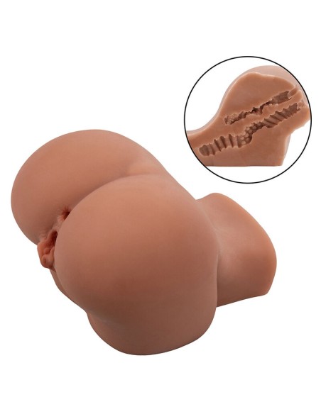 CALEXOTICS - THE ROLLER BABE DOBLE MASTURBADOR REALÍSTICO NATURAL CALEXOTICS