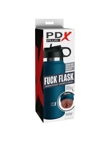PDX PLUS - FUCK FLASK ESTIMULADOR VAGINA DISCRETO MULATO MODELO 1 PDX PLUS+