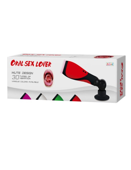 BAILE - ORAL SEX LOVER 30V C/ ADAPTADOR BAILE FOR HIM