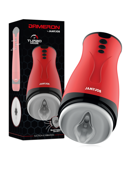 JAMYJOB - MASTURBADOR DE SUCCIÓN Y VIBRACIÓN DAMERON JAMYJOB