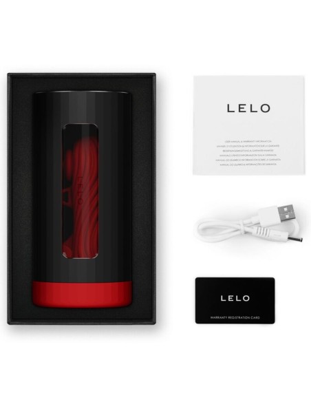 LELO - F1S V3 MASTURBADOR MASCULINO ROJO XL LELO
