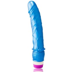 BAILE - WAVES OF PLEASURE VIBRADOR 23 CM AZUL BAILE VIBRATORS