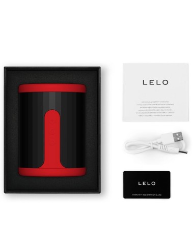 LELO - F2S ™ TEAL MASTURBADOR MASCULINO ROJO 