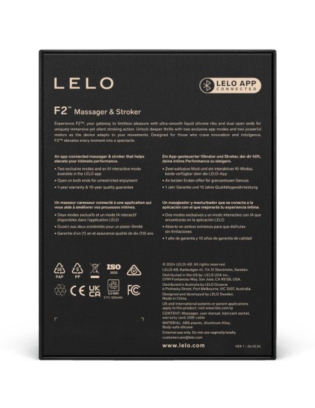 LELO - F2S ™ TEAL MASTURBADOR MASCULINO ROJO LELO