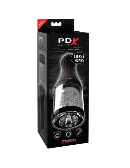 PDX ELITE - MASTURBADOR CON SONIDO TALK DIRTY ROTOBATOR PDX ELITE