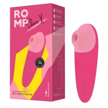 Shine X Succionador de Clítoris 10 Niveles Rosa | ROMP