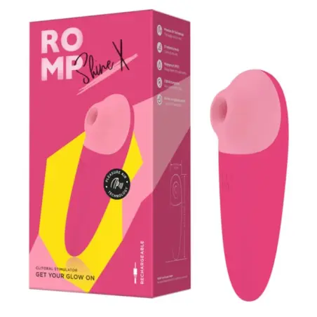 Shine X Succionador de Clítoris 10 Niveles Rosa | ROMP