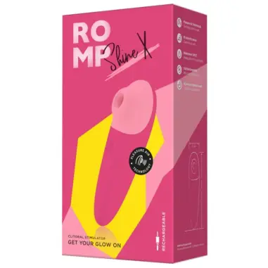Shine X Succionador de Clítoris 10 Niveles Rosa | ROMP