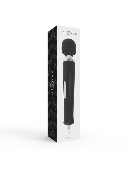 INTENSE - KEANU WAND MASAJEADOR NEGRO INTENSE FUN