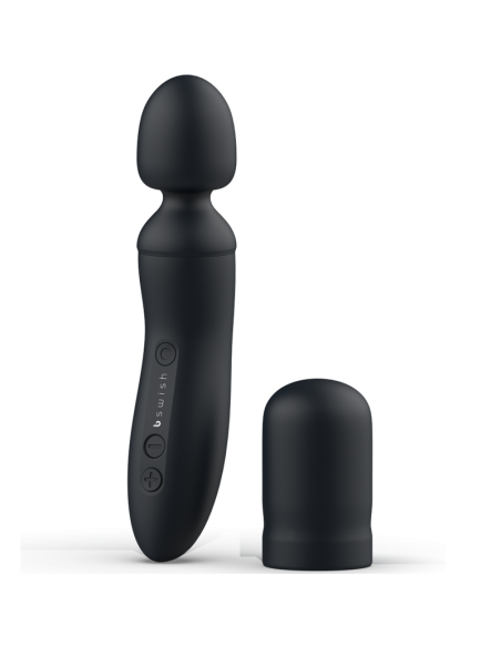 B SWISH - BTHRILLED VIBRADOR WAND PREMIUM NEGRO B SWISH