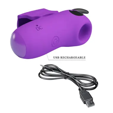 Magic Devil Estimulador de Dedo Recargable Morado