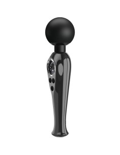 PRETTY LOVE - SKYLER VIBRADOR WAND NEGRO PRETTY LOVE LED 2