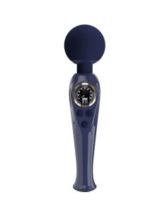 PRETTY LOVE - SKYLER VIBRADOR WAND AZUL PRETTY LOVE LED