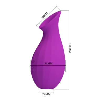 Magic Bottle Succionador de Clítoris Recargable Morado