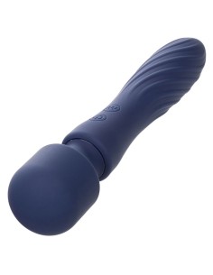 CALEXOTICS - CHARISMA MYSTIQUE MASAJEADOR DOBLE MOTOR 12 FUNCIONES 21,5 CM X 4,5 CM MORADO CALEXOTICS
