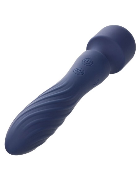 CALEXOTICS - CHARISMA MYSTIQUE MASAJEADOR DOBLE MOTOR 12 FUNCIONES 21,5 CM X 4,5 CM MORADO CALEXOTICS
