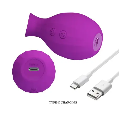 Magic Bottle Succionador de Clítoris Recargable Morado