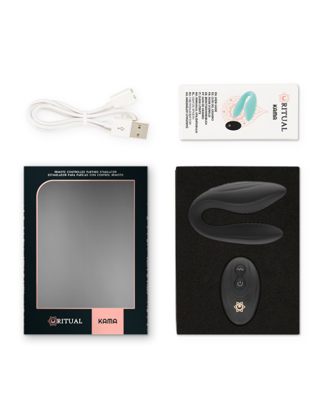 RITHUAL KAMA CONTROL REMOTO PARA PAREJAS AZABACHE RITHUAL