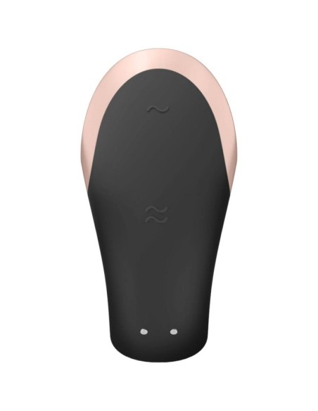 SATISFYER - APP DOUBLE LOVE VIBRADOR PAREJAS LUXURY NEGRO SATISFYER PARTNER