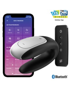 SATISFYER - DOUBLE FUN PARTNER VIBRADOR NEGRO SATISFYER CONNECT