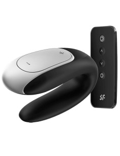 SATISFYER - DOUBLE FUN PARTNER VIBRADOR NEGRO SATISFYER CONNECT 2
