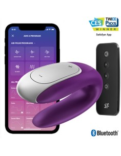 SATISFYER - DOUBLE FUN PARTNER VIBRADOR LILA SATISFYER CONNECT