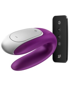 SATISFYER - DOUBLE FUN PARTNER VIBRADOR LILA SATISFYER CONNECT 2