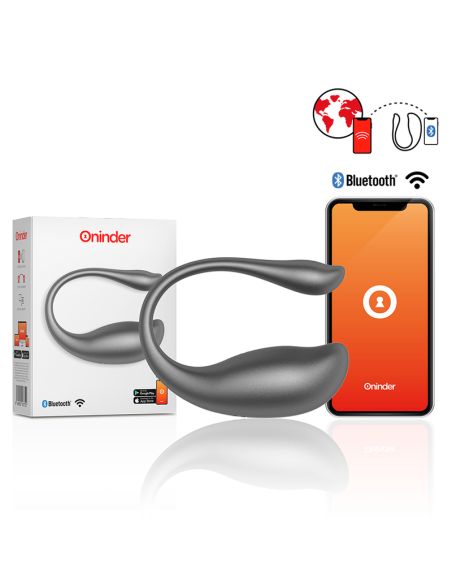 ONINDER - NAIROBI HUEVO VIBRADOR NEGRO - APP GRATUITA ONINDER