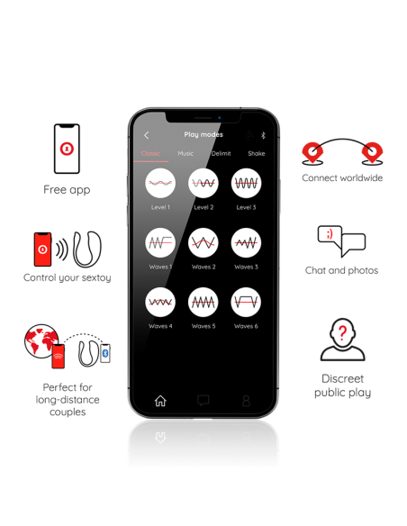 ONINDER - NAIROBI HUEVO VIBRADOR NEGRO - APP GRATUITA ONINDER