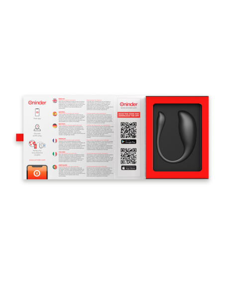 ONINDER - NAIROBI HUEVO VIBRADOR NEGRO - APP GRATUITA ONINDER