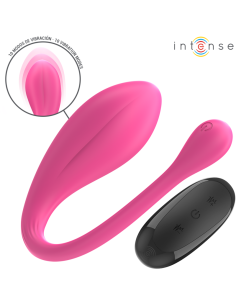INTENSE - JANICE VIBRADOR U DOBLE ESTIMULACIÓN 10 VIBRACIONES ROSA CONTROL REMOTO INTENSE COUPLES TOYS
