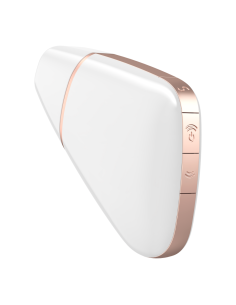 SATISFYER - LOVE TRIANGLE ESTIMULADOR Y VIBRADOR BLANCO SATISFYER CONNECT 2